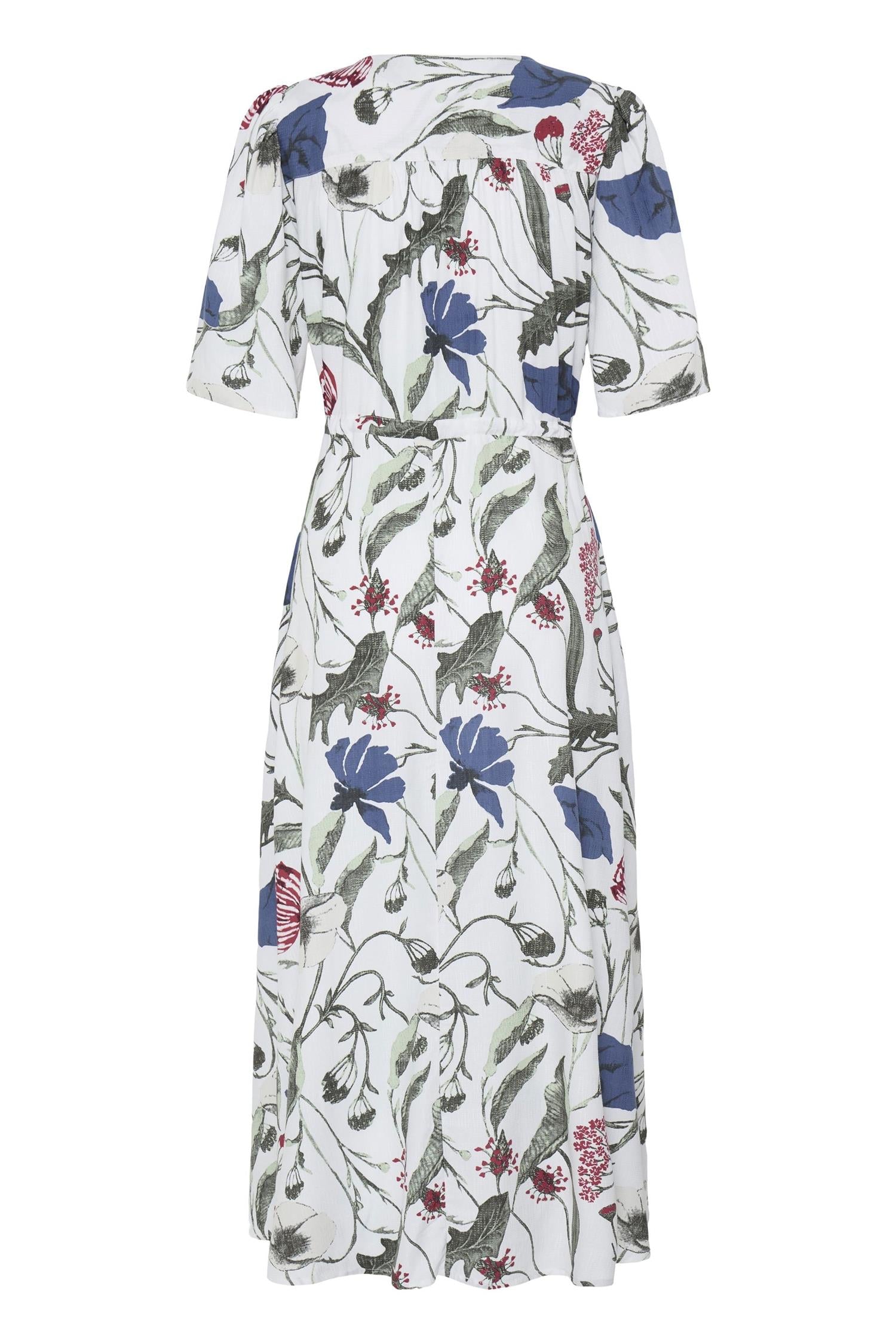 Frlaya Dress 1 Blue Red Floral