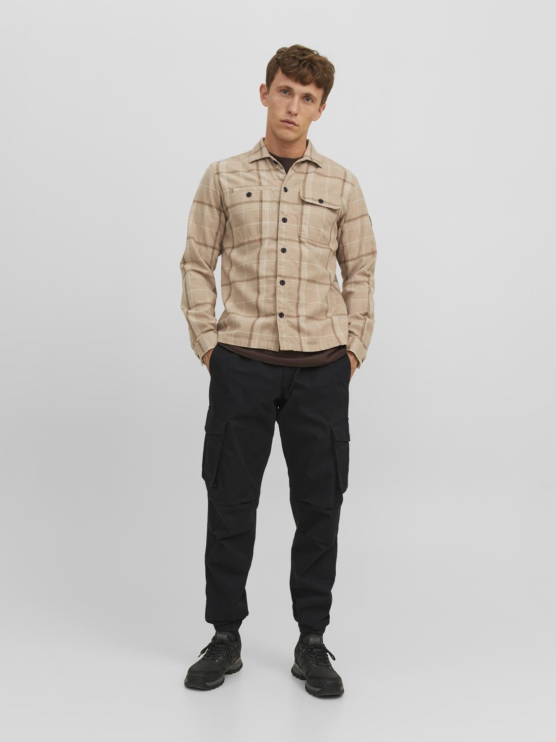 Kane Noah Cuffed Cargo Black