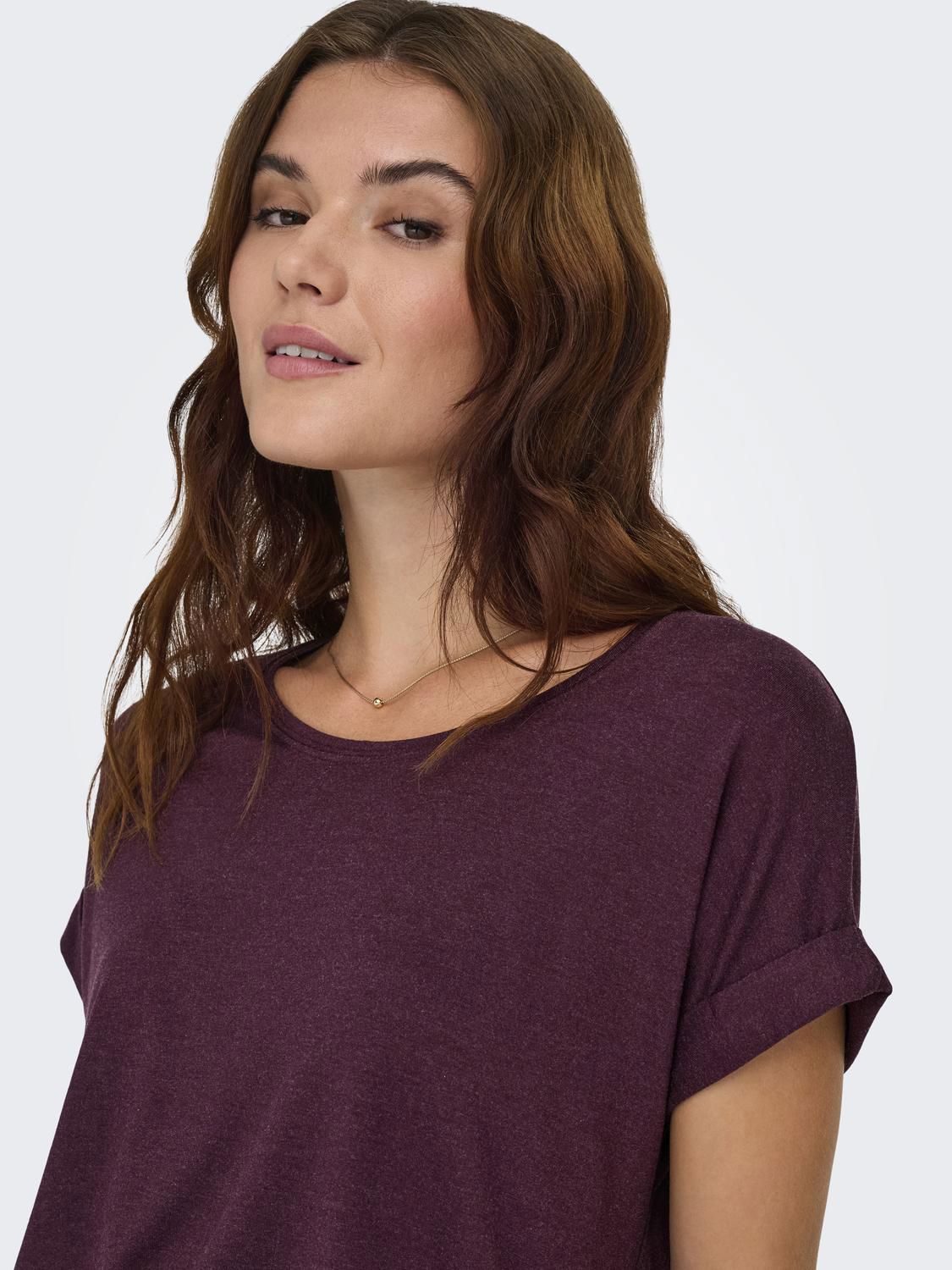 Onlmoster S/s O-Neck Top Winetasting Noos Jrs