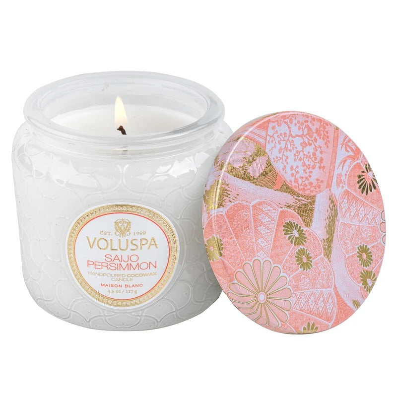 Saijo Persimmon Petite Jar Candle