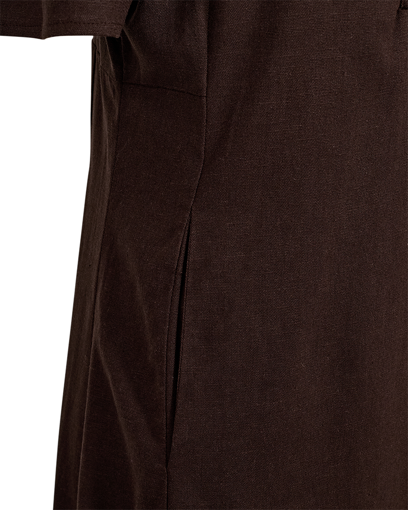 Fqlaney-Dress Coffee Bean