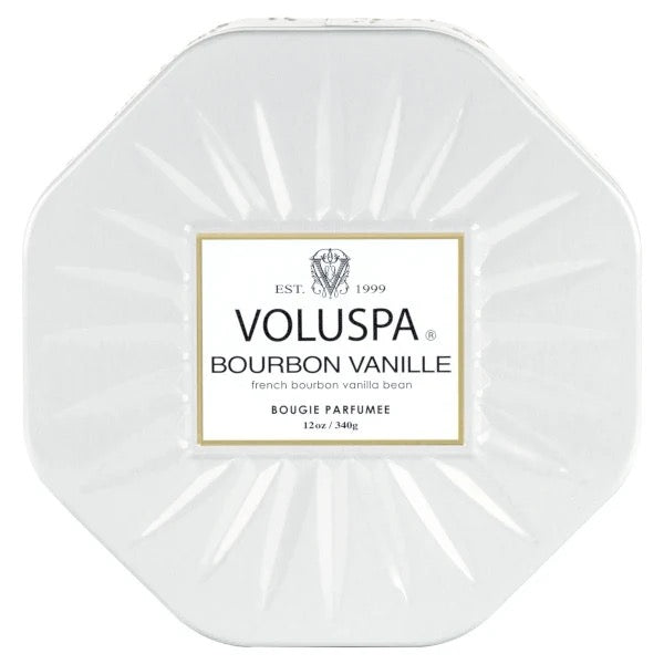 Bourbon vanille Octagon Tin