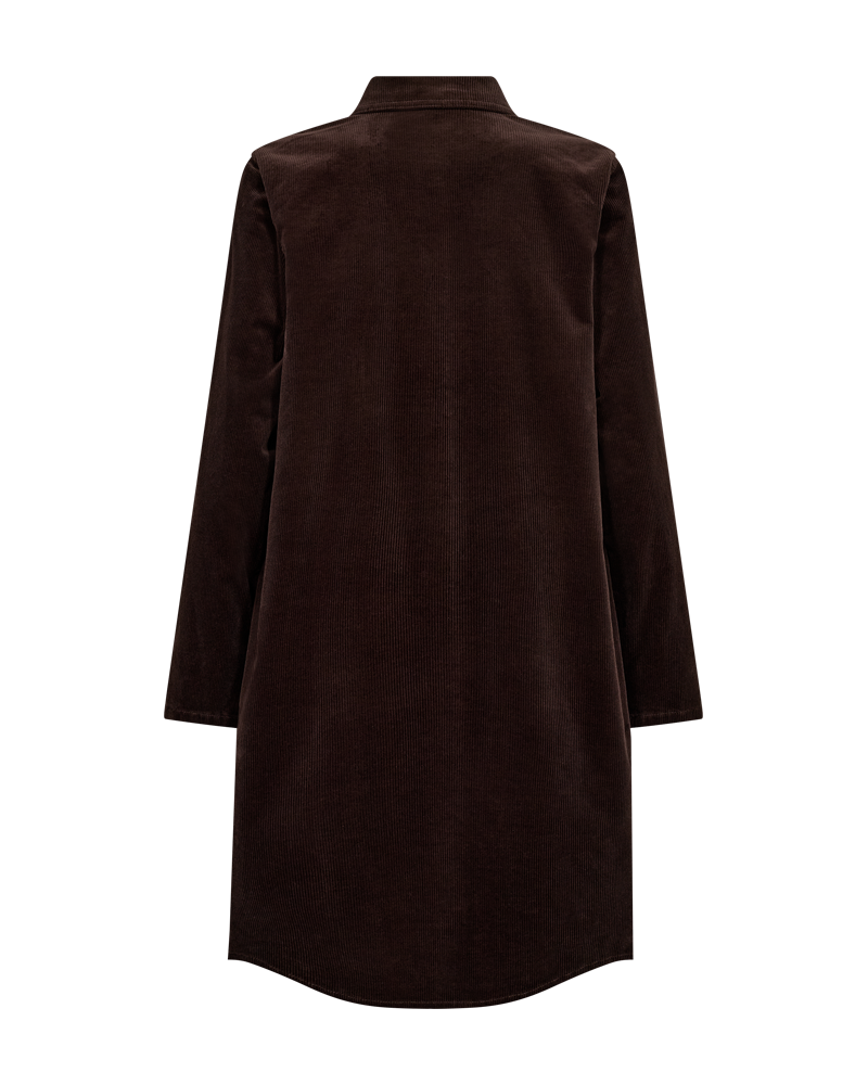 Cordy Dress Coffee Bean