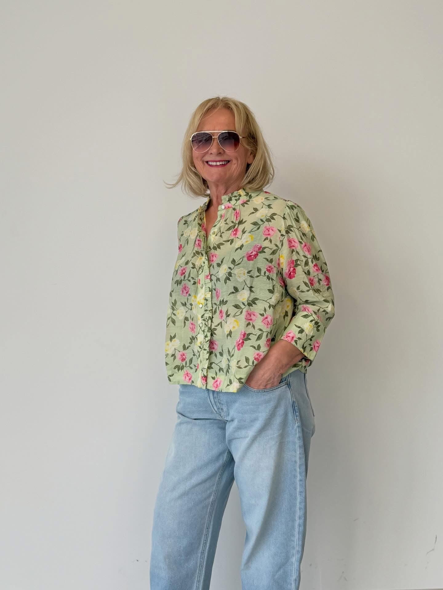 Viscose Blouse Botanical