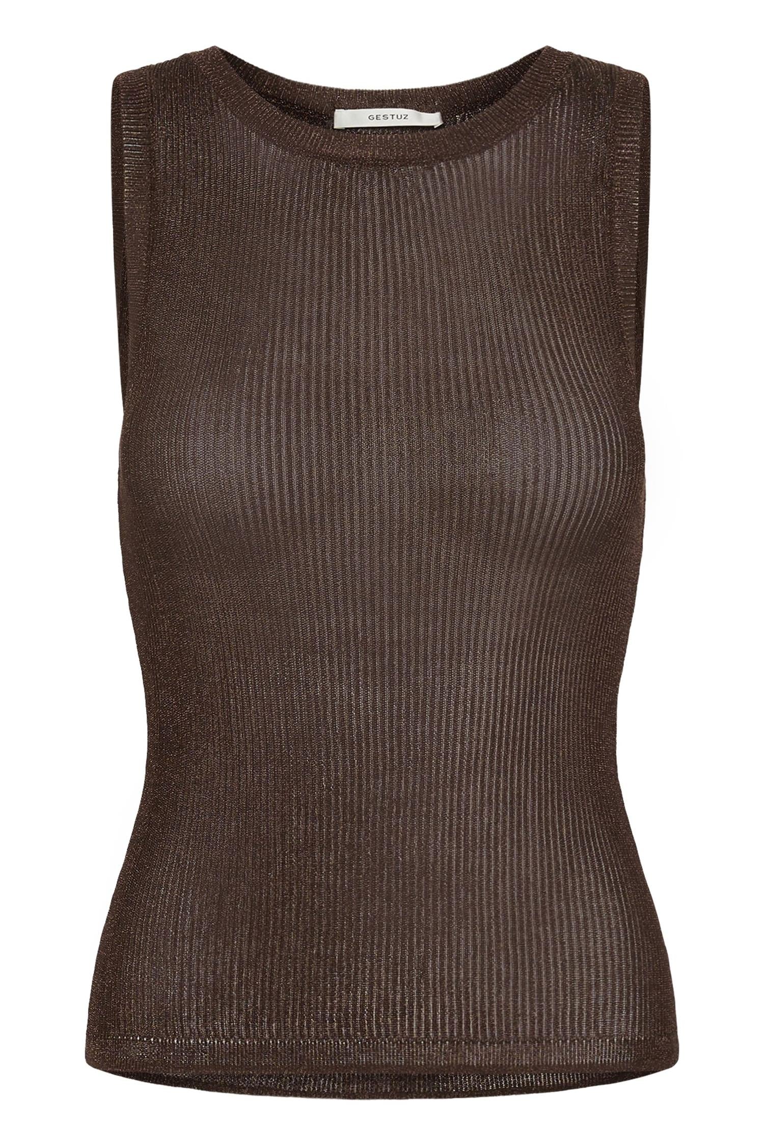 Silvigz Top Deep Brown Metallic