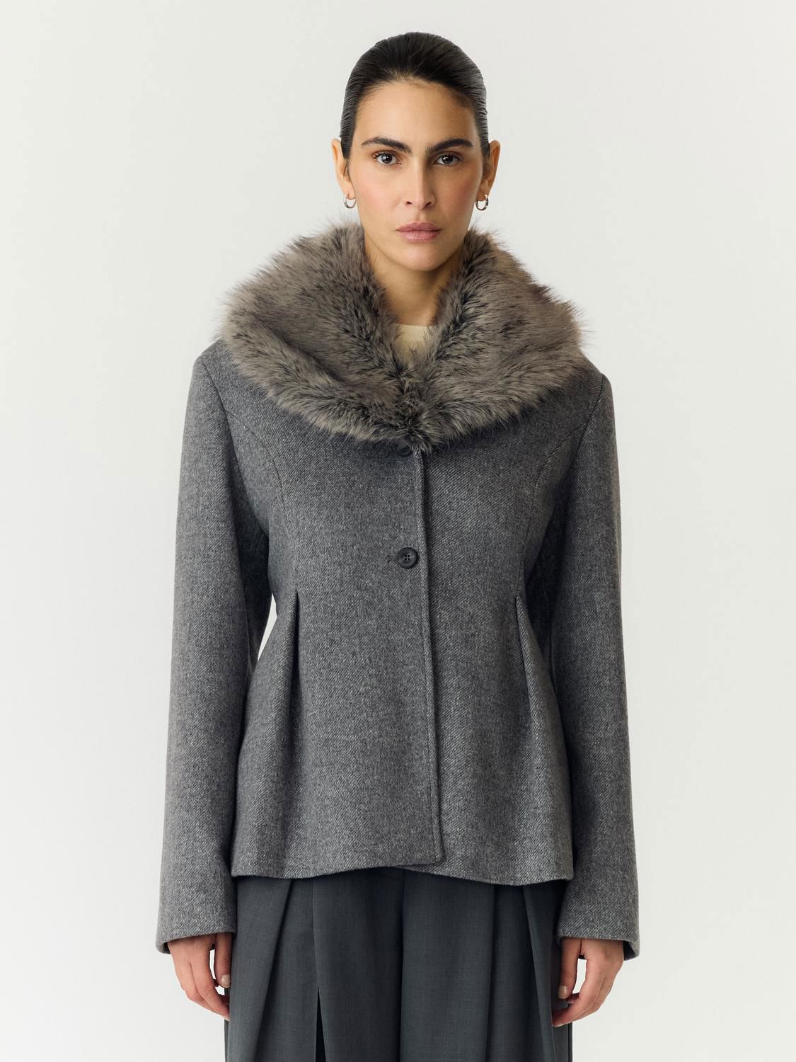 YASJOSERA LS COLLAR JACKET