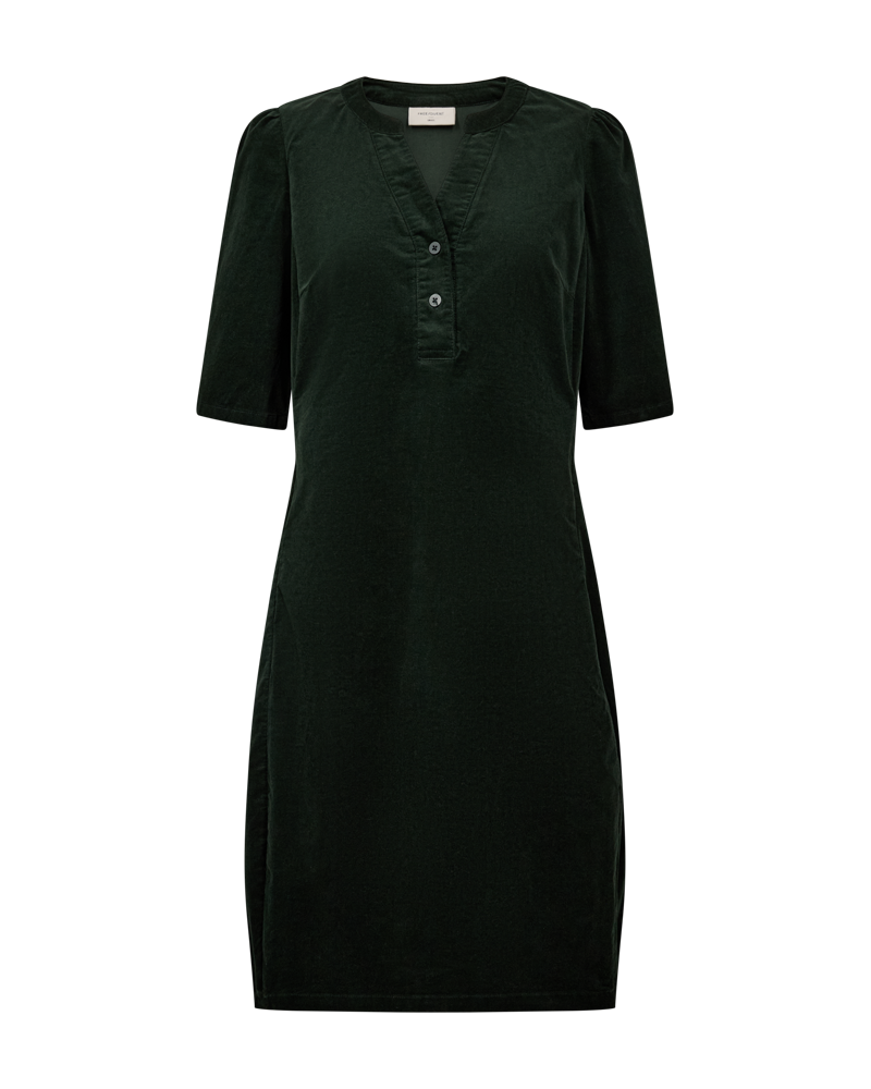 FqOlana Dress Deep Forest
