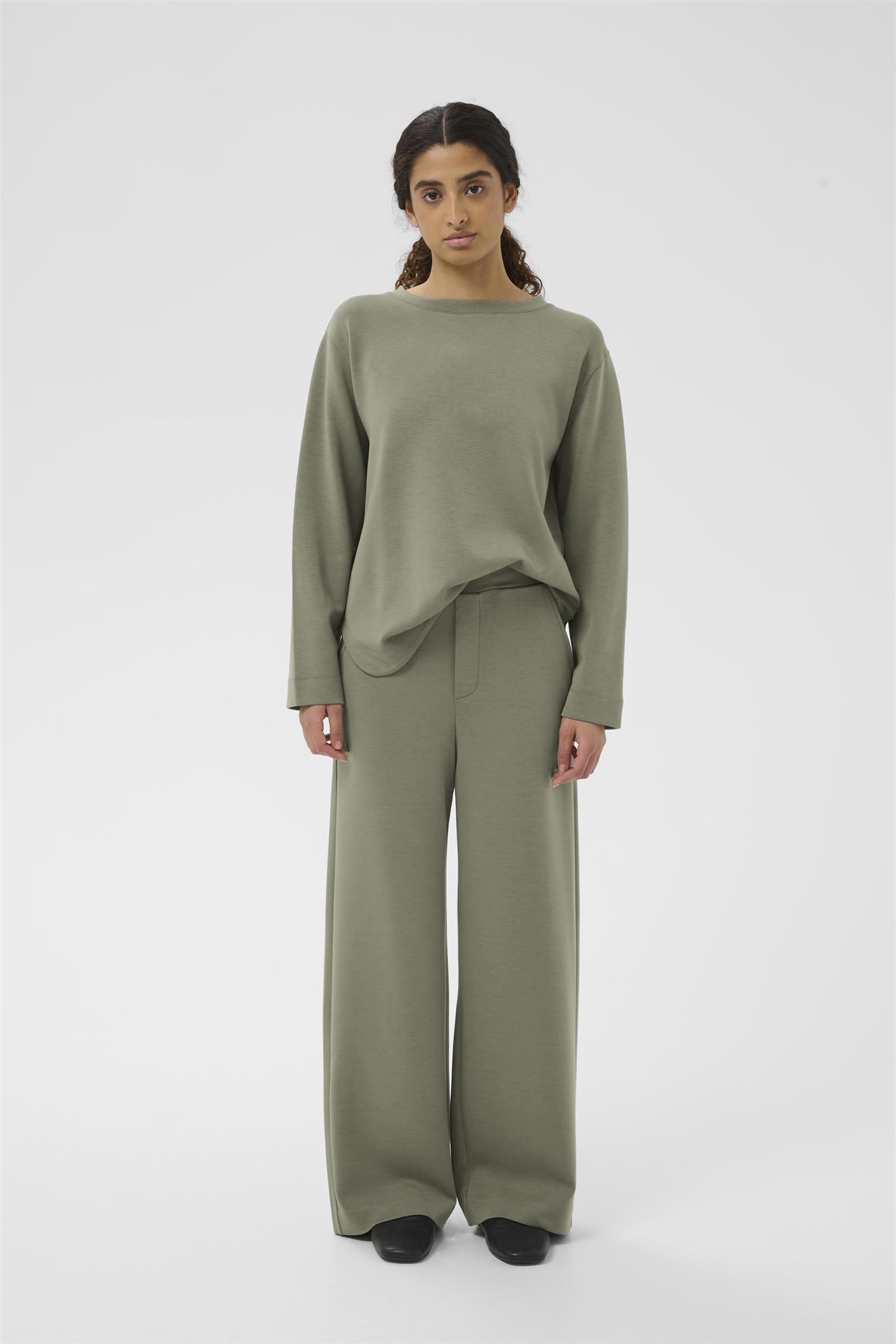 Gincette Pant Mulled Basil