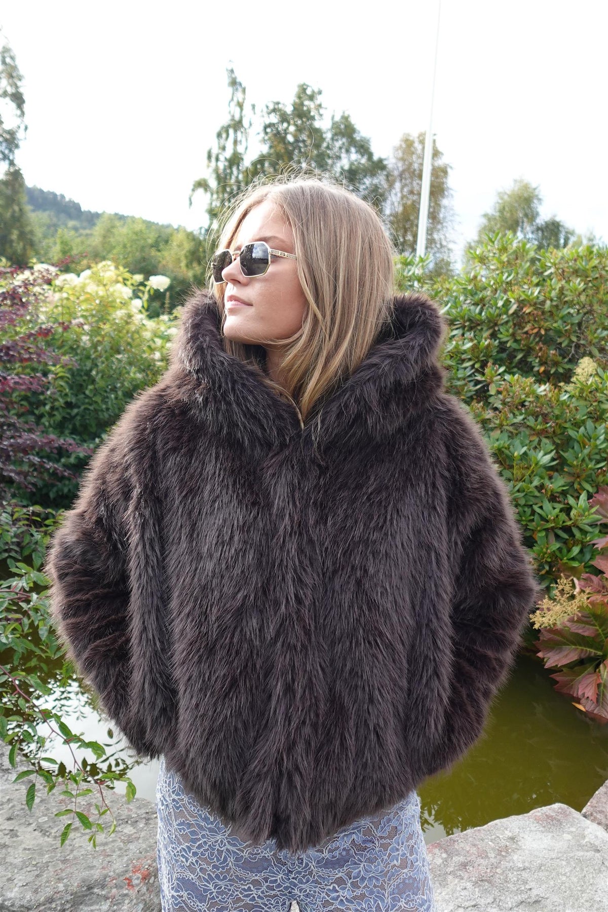 Bunny Faux Fur Chocolate