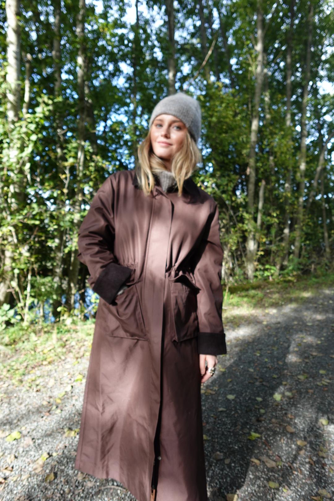 Yasanca Ls Parka Coat Coffee Bean