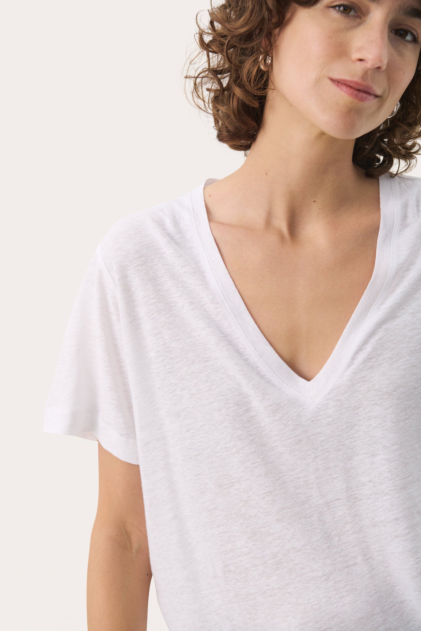 Riona T-shirt Bright White