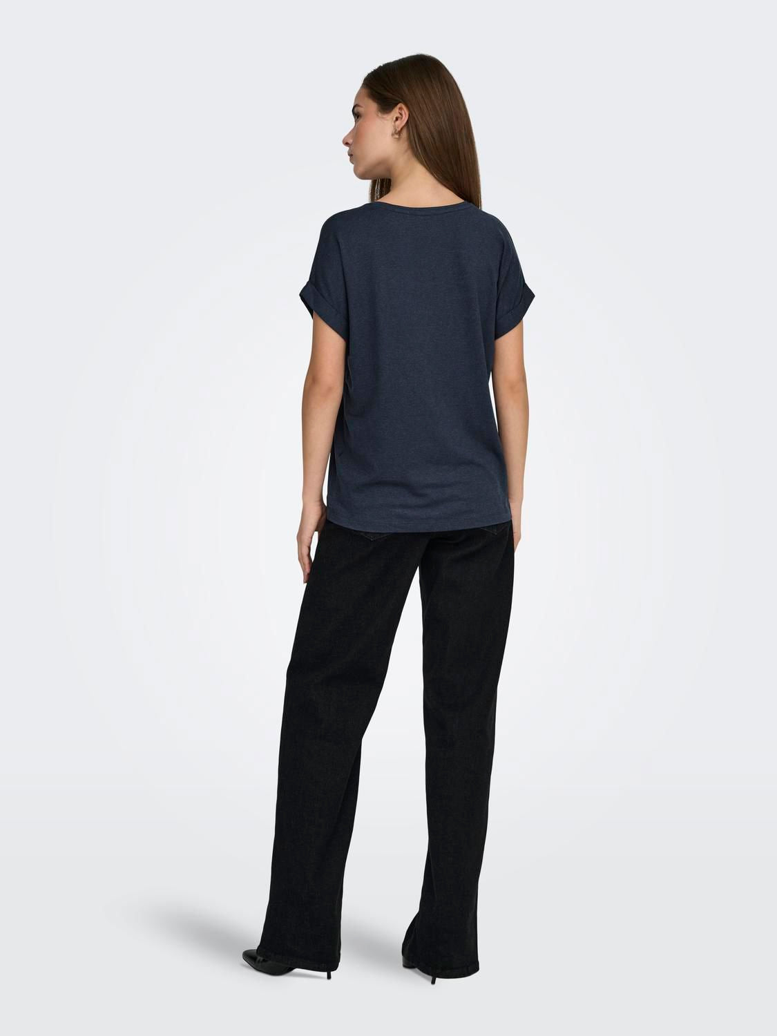 Onlmoster S/s O-Neck Top Noos Jrs