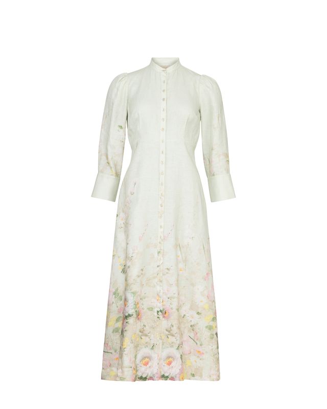 Linen Button-Down Dress Harmony