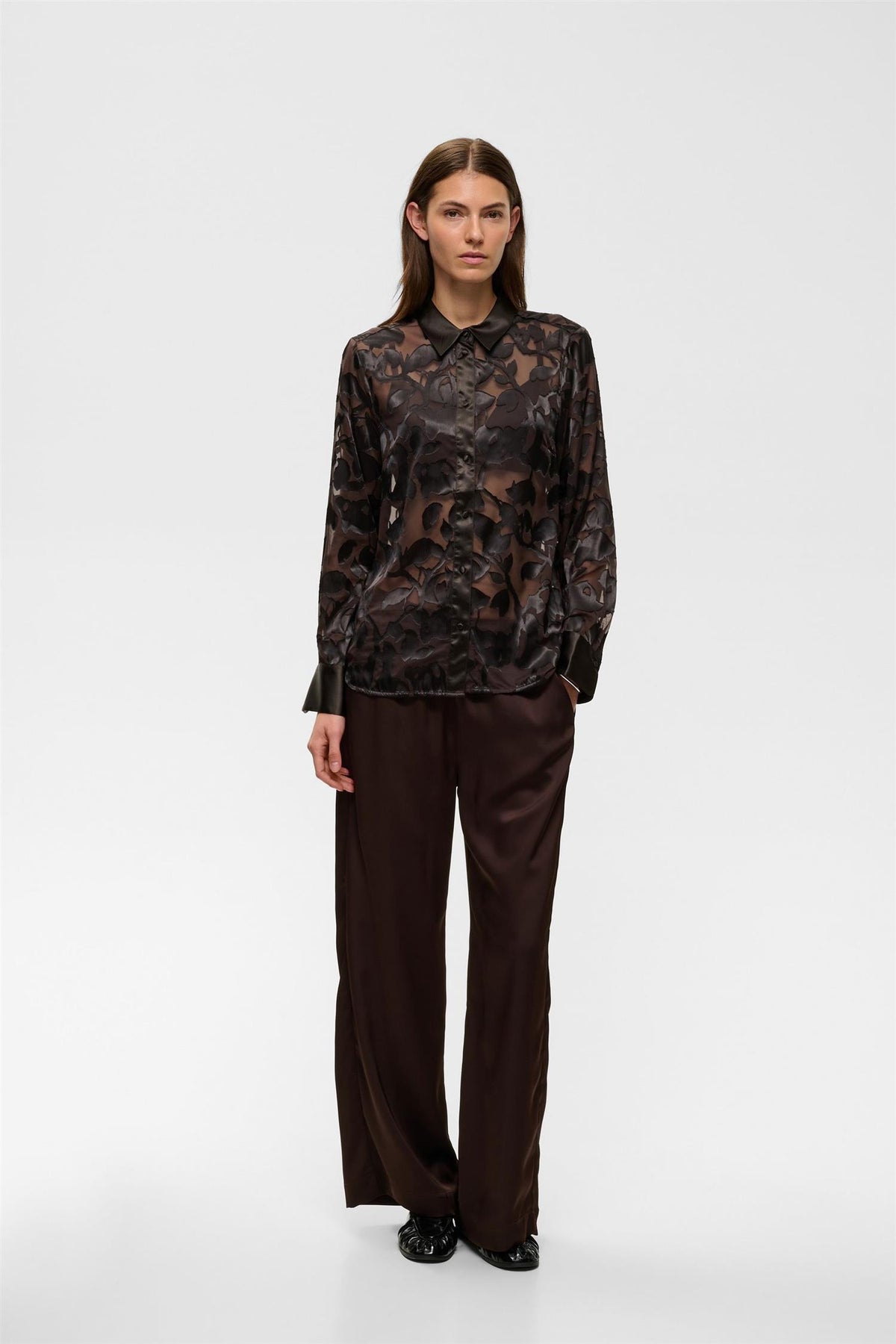 Orioniw Shirt Chocolate Brown