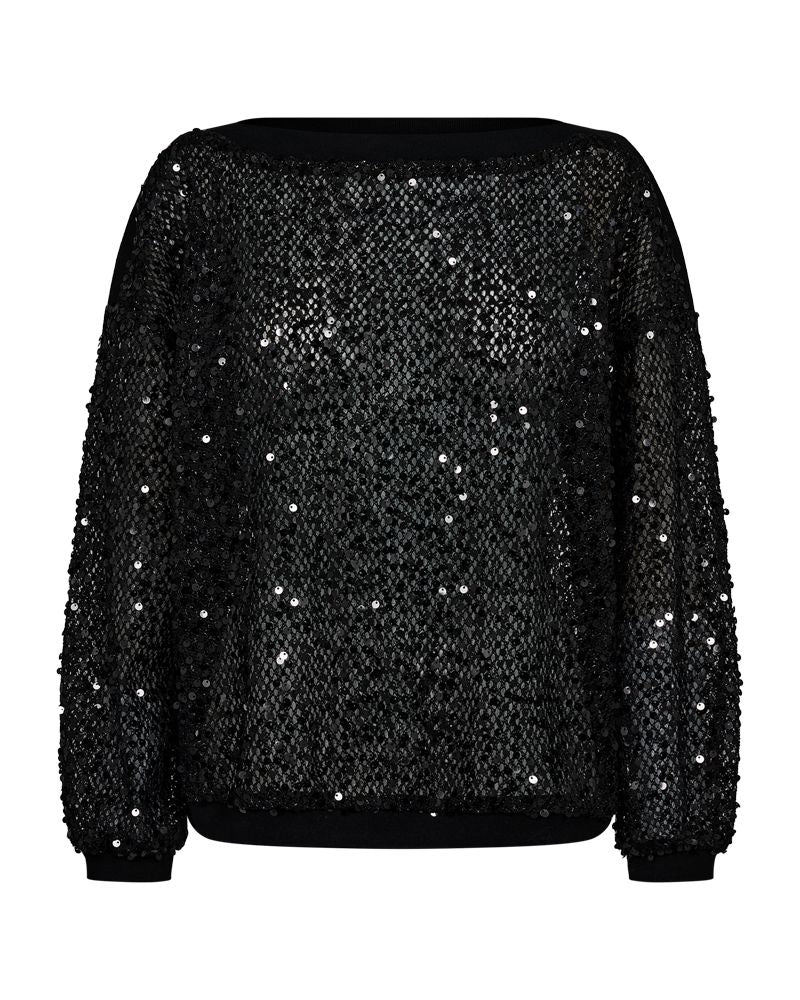Fqnetty-Pullover Black