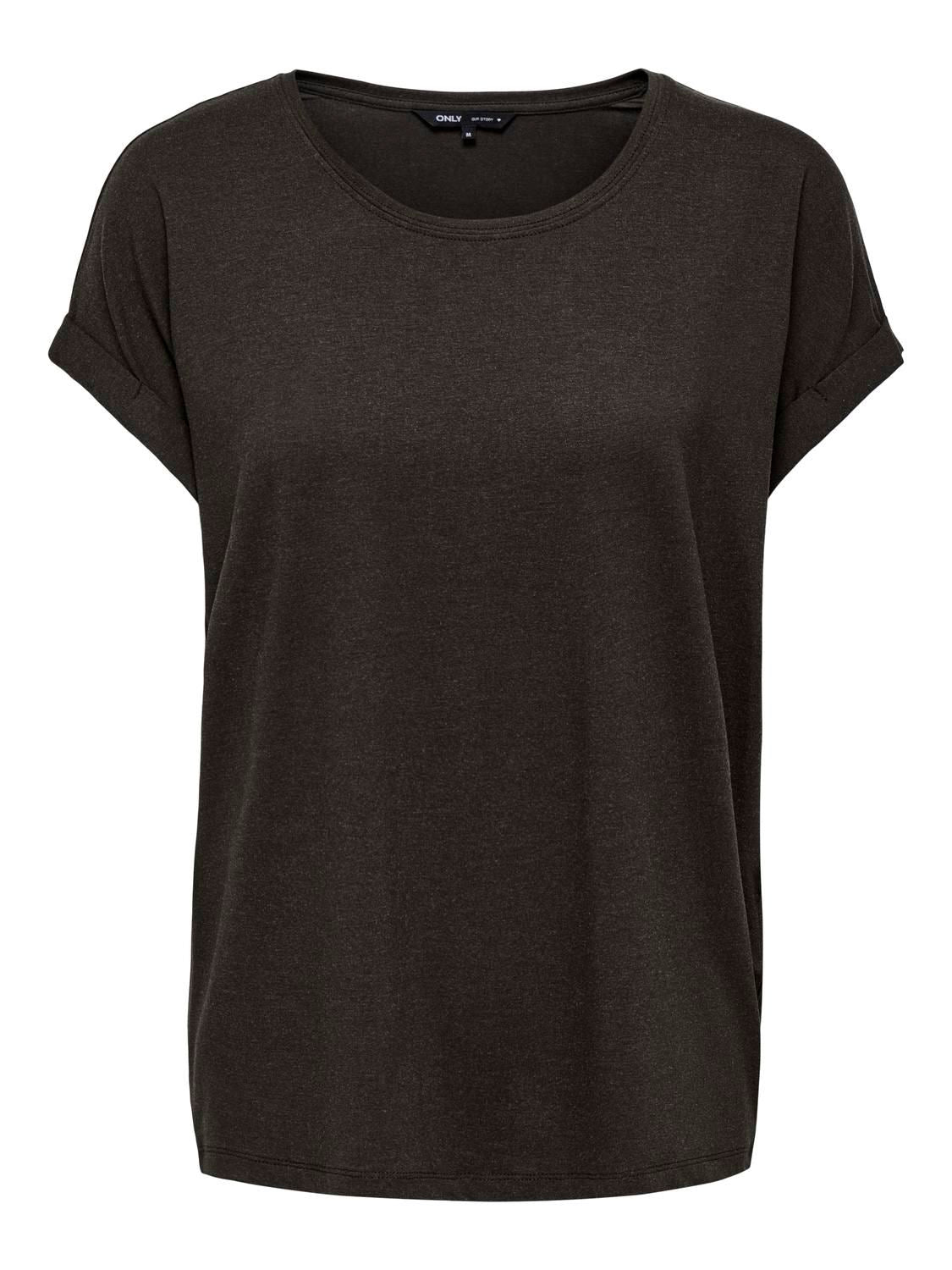 Onlmoster S/s O-Neck Top Java Melange Noos Jrs