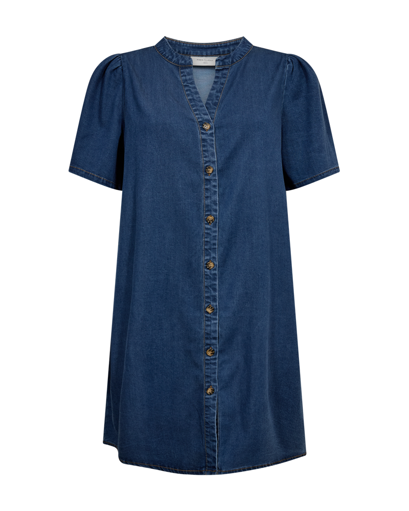 Fqsolda-Dress Medium Blue Denim