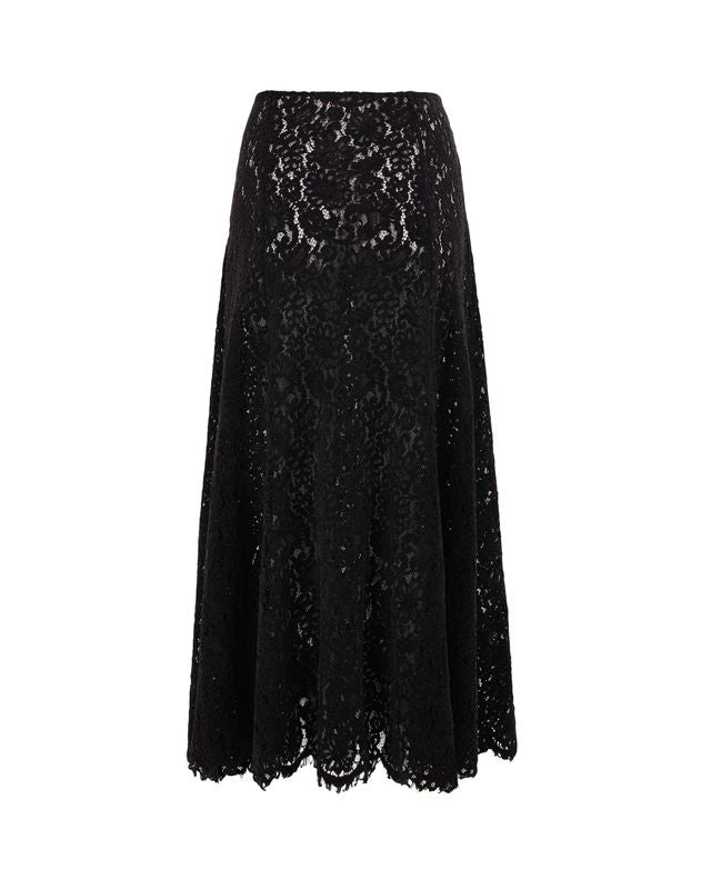 Lace Velvet Skirt