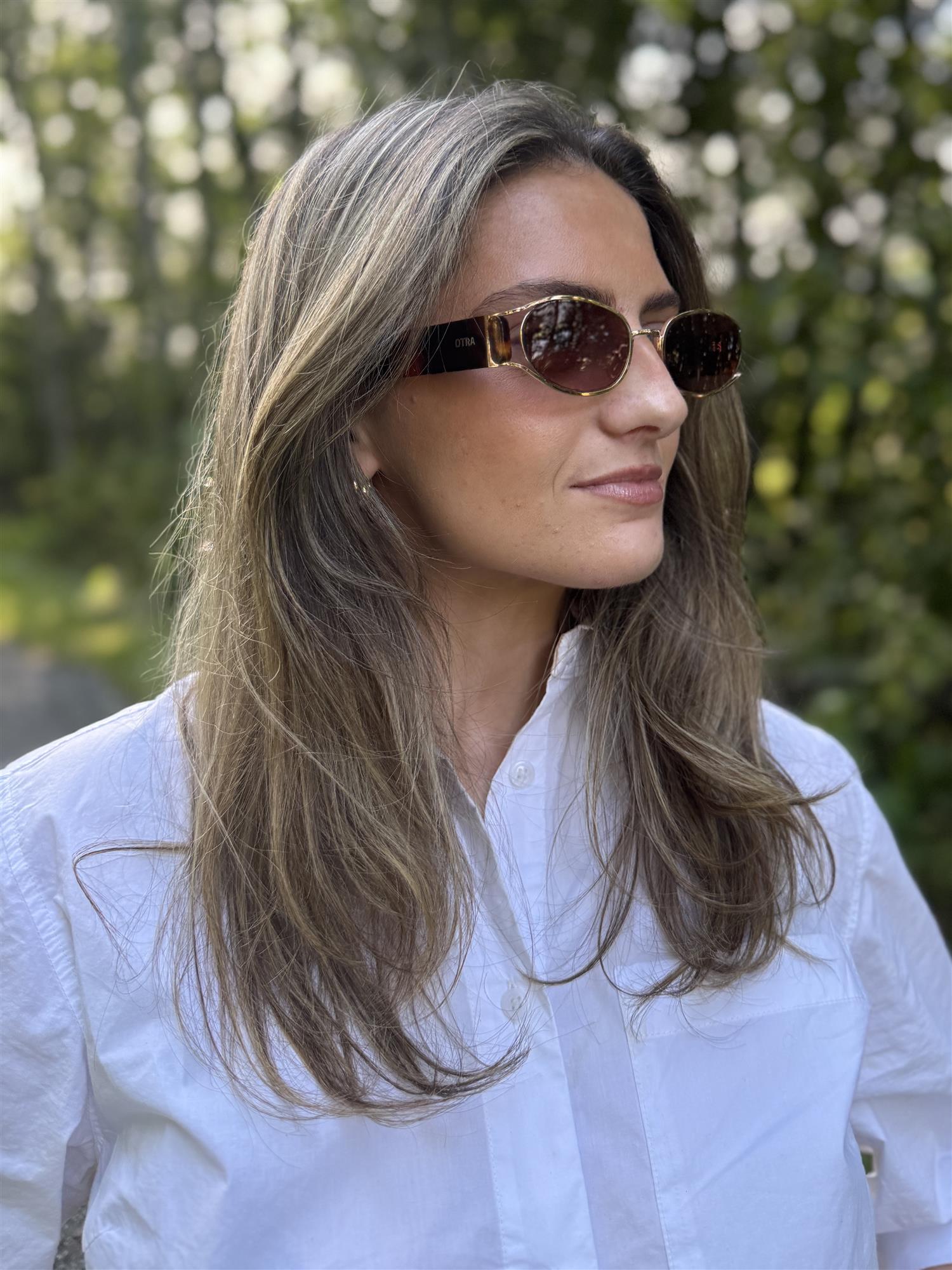 polly gold tort/brown