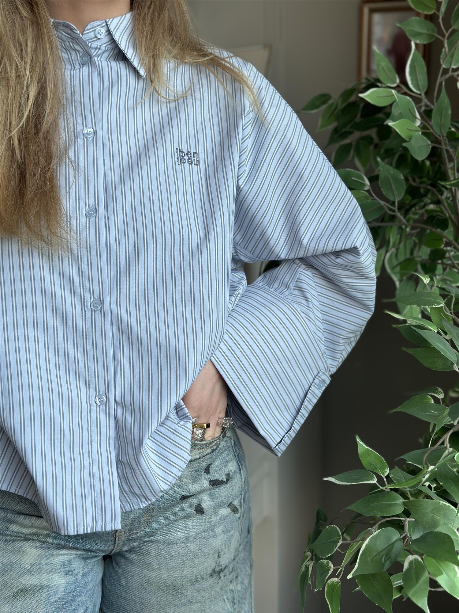 Atari Shirt Sky Stripe