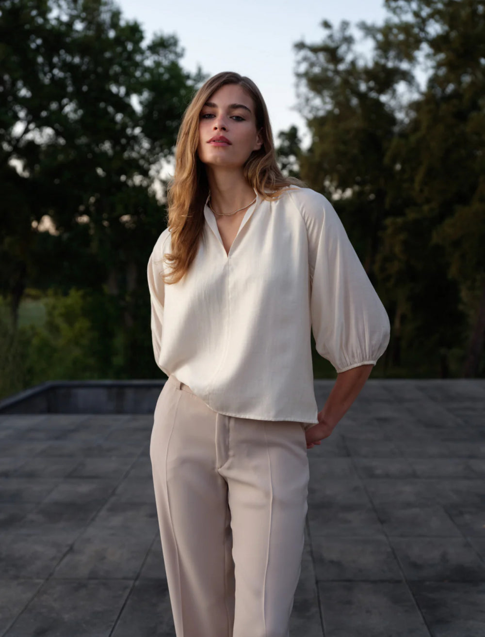 Estelle Top Beige