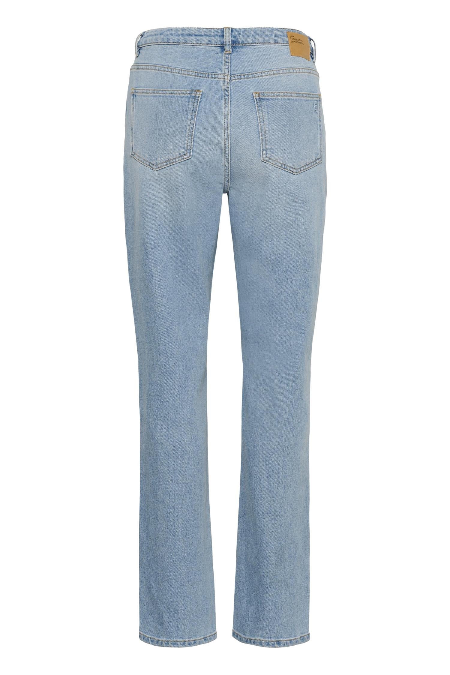 07 The Isa 139 High Straight Jeans Light Blue