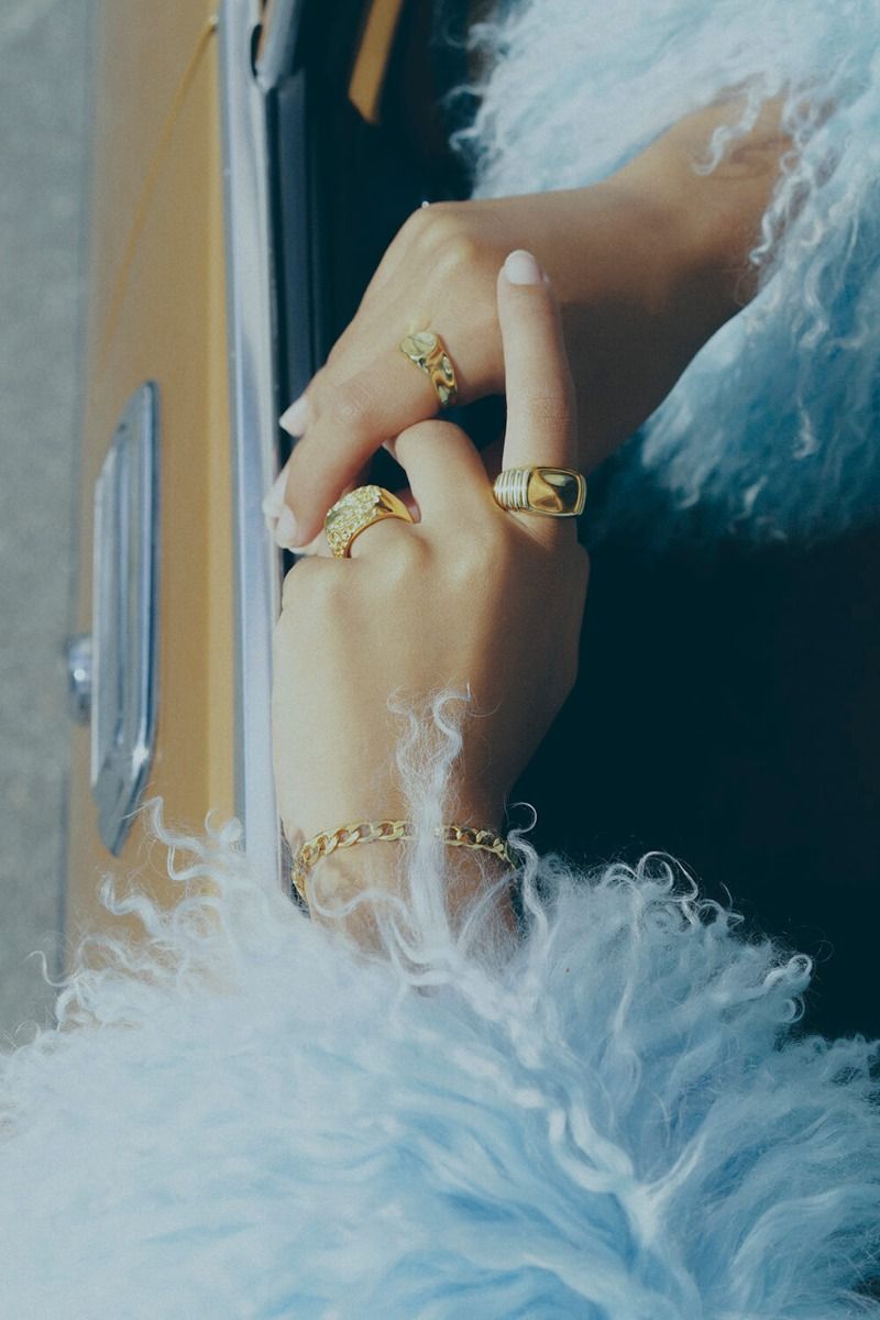 Shore ring gold strl