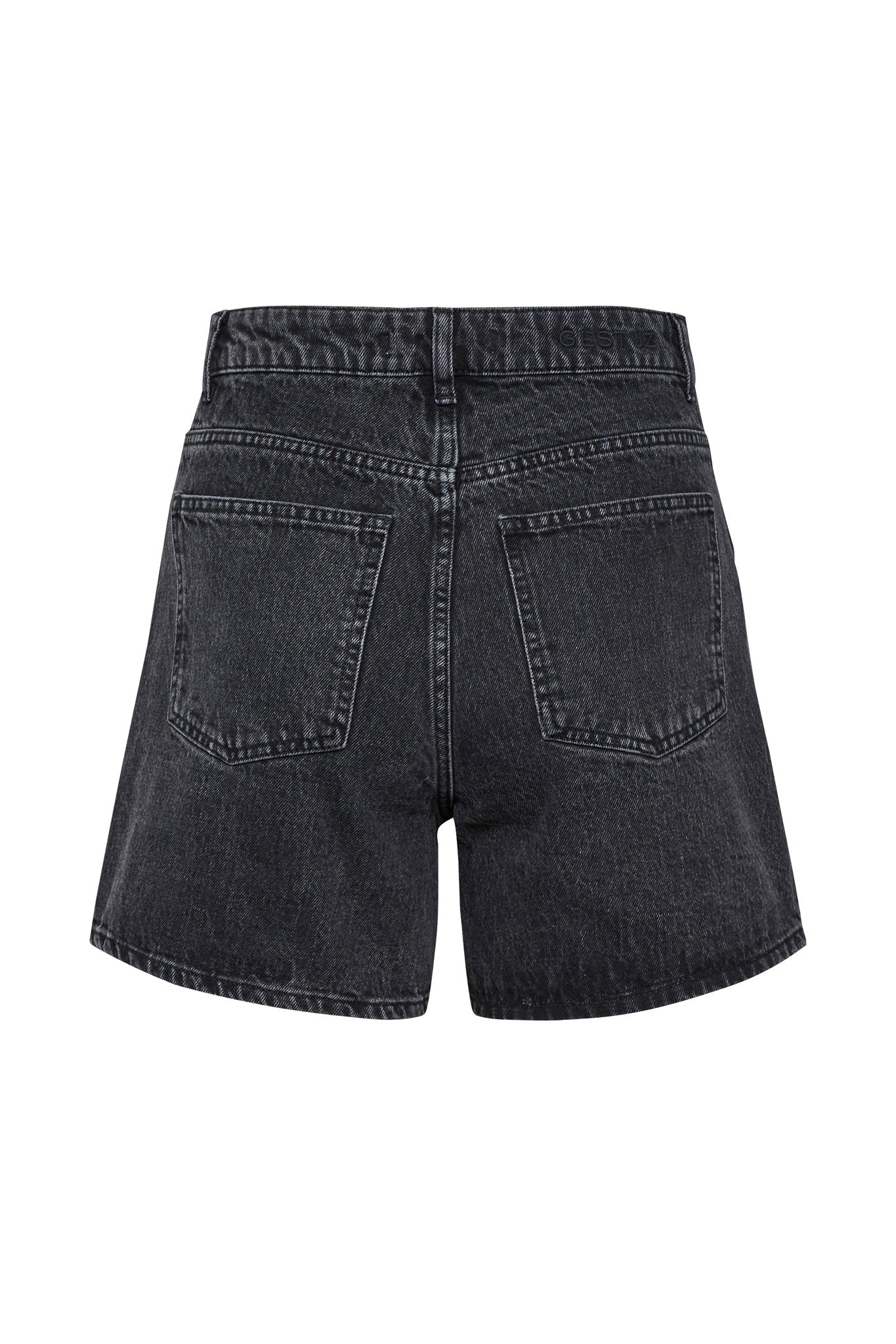 Dena HW Shorts Washed Black