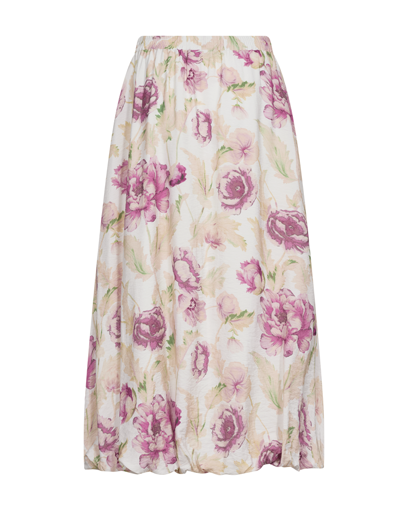 Fqmaise-Skirt Brilliant White w Ballerina