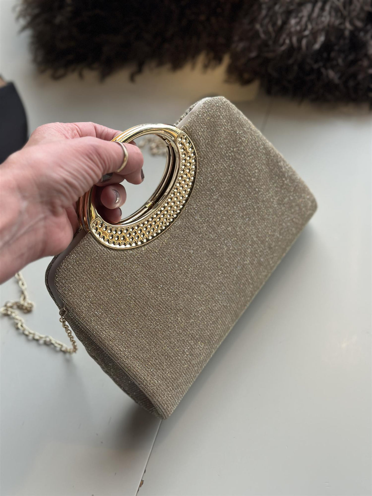 Cindra Bag Gold