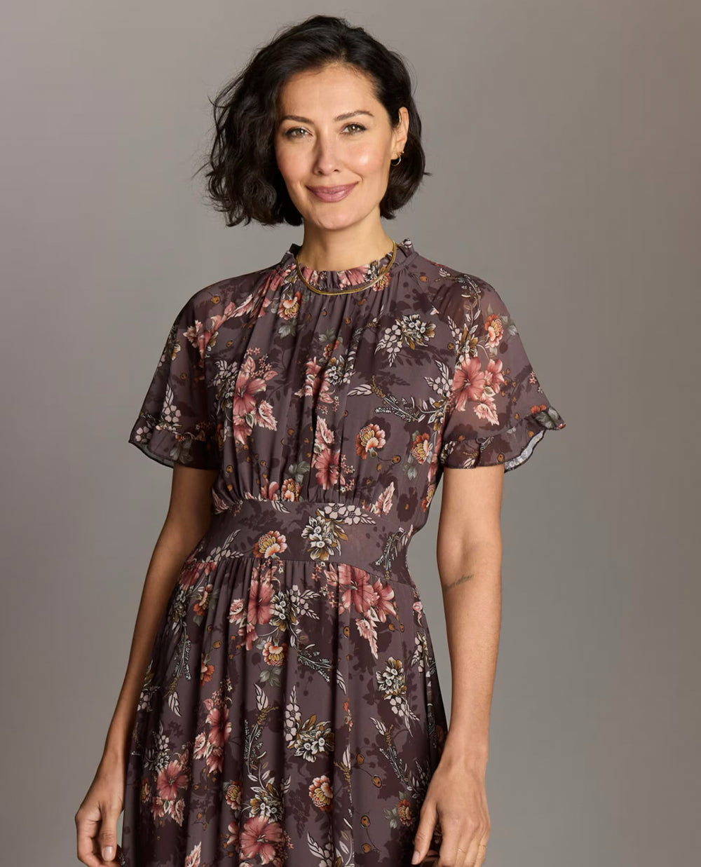 Liane Liri Dress Brown