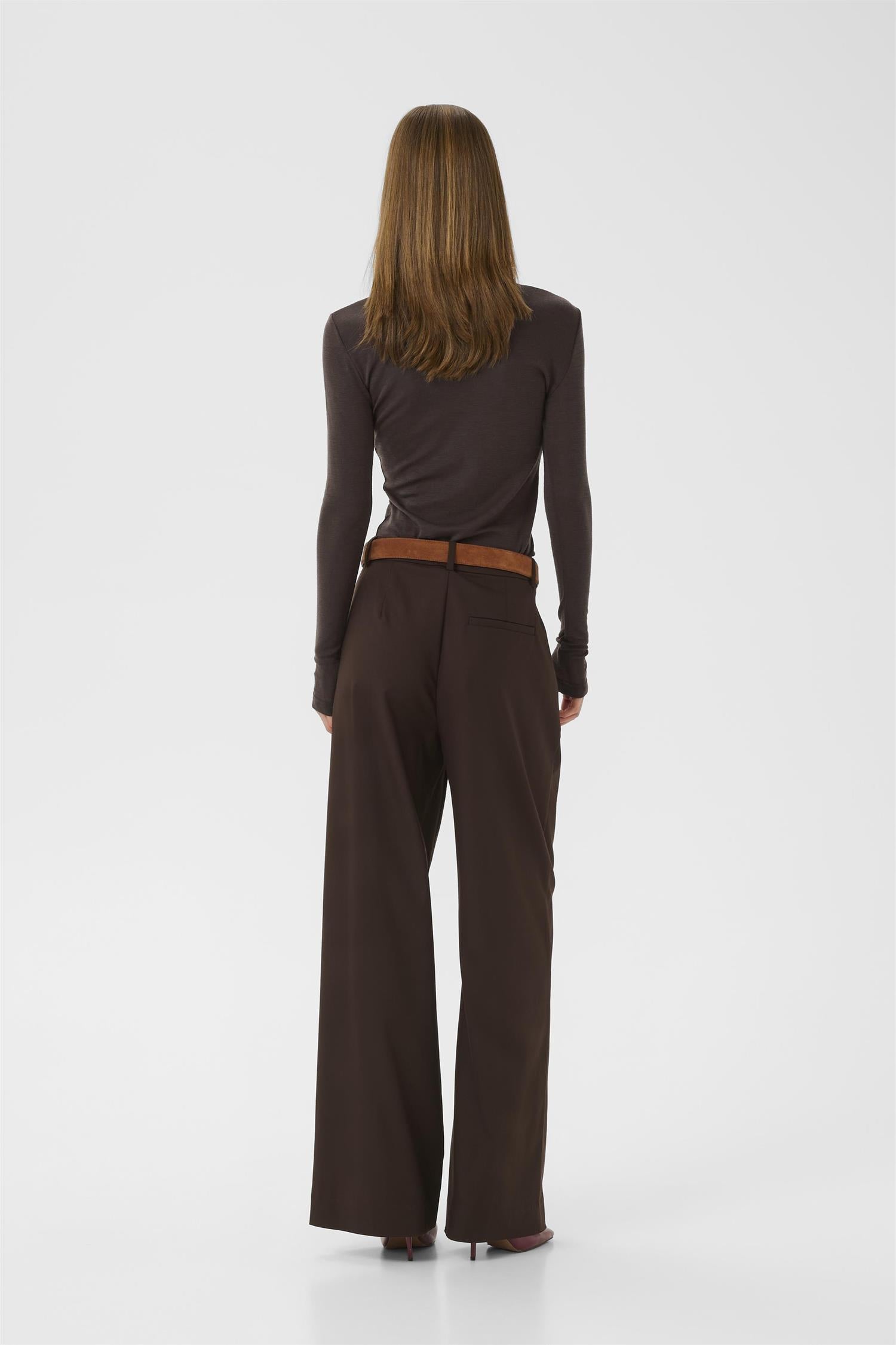 Ninia Wool Rollneck Chocolate