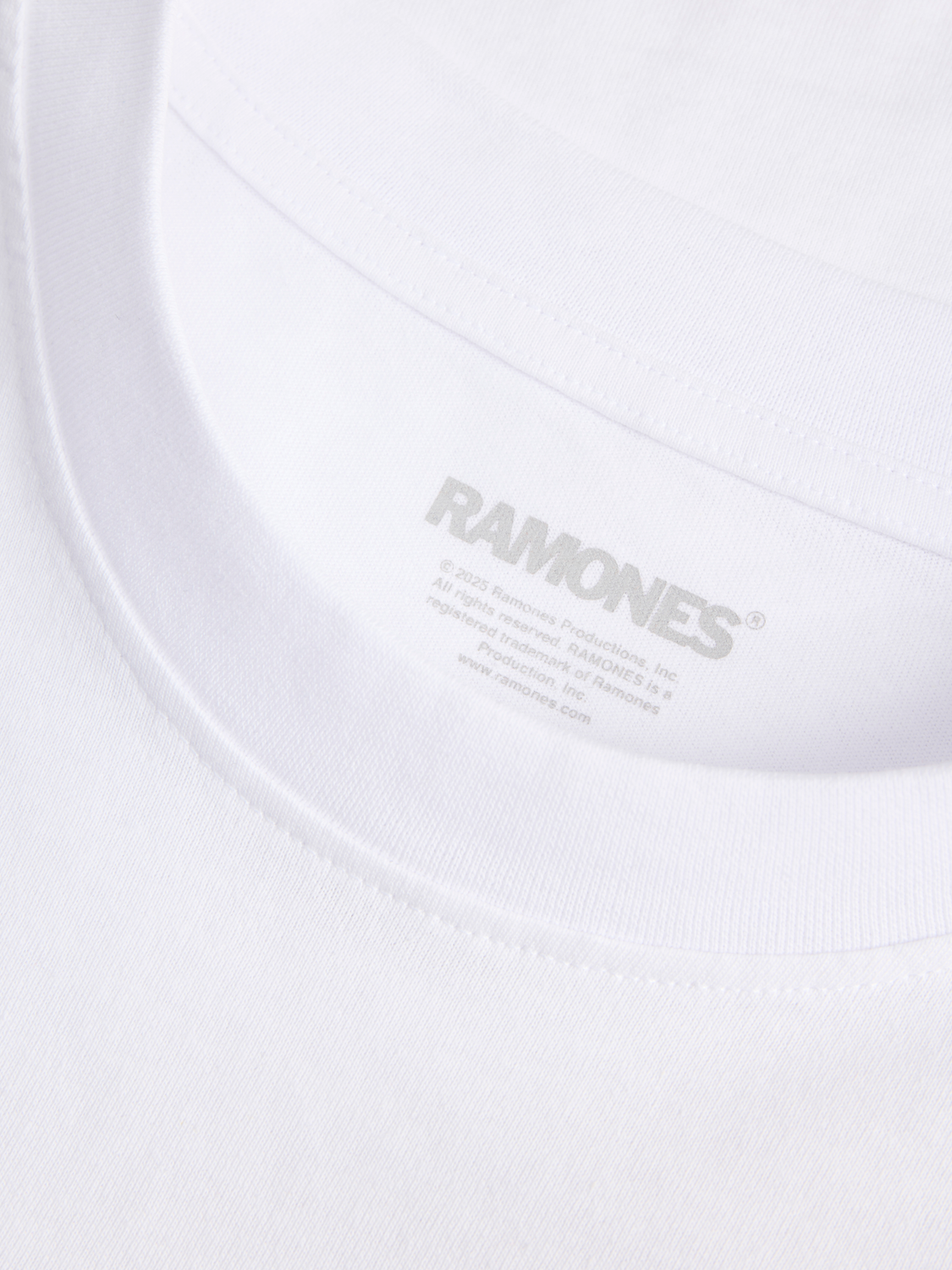 Ramones SS Tee Bright White