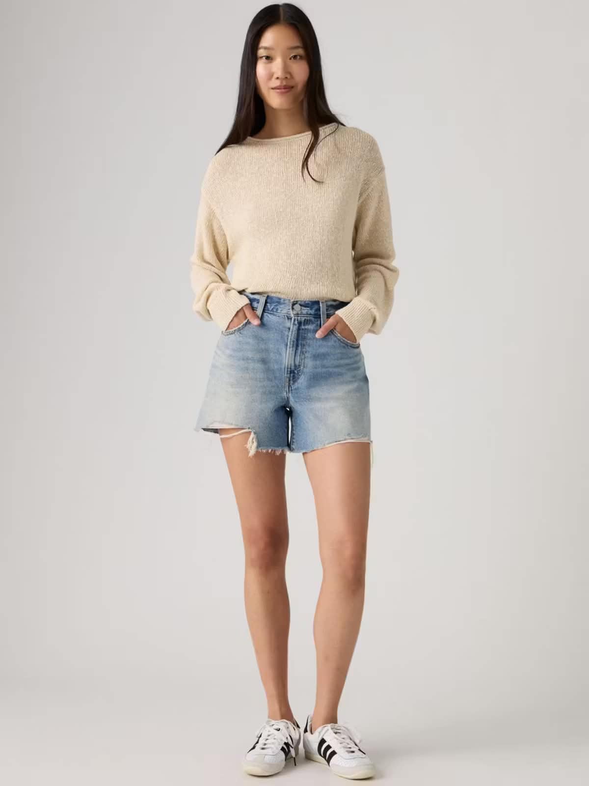 Ribcage Shorts Zip Blow My Mind