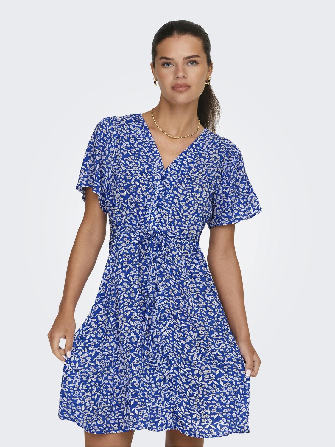 Evida ss short dress HANNA FLOWER
