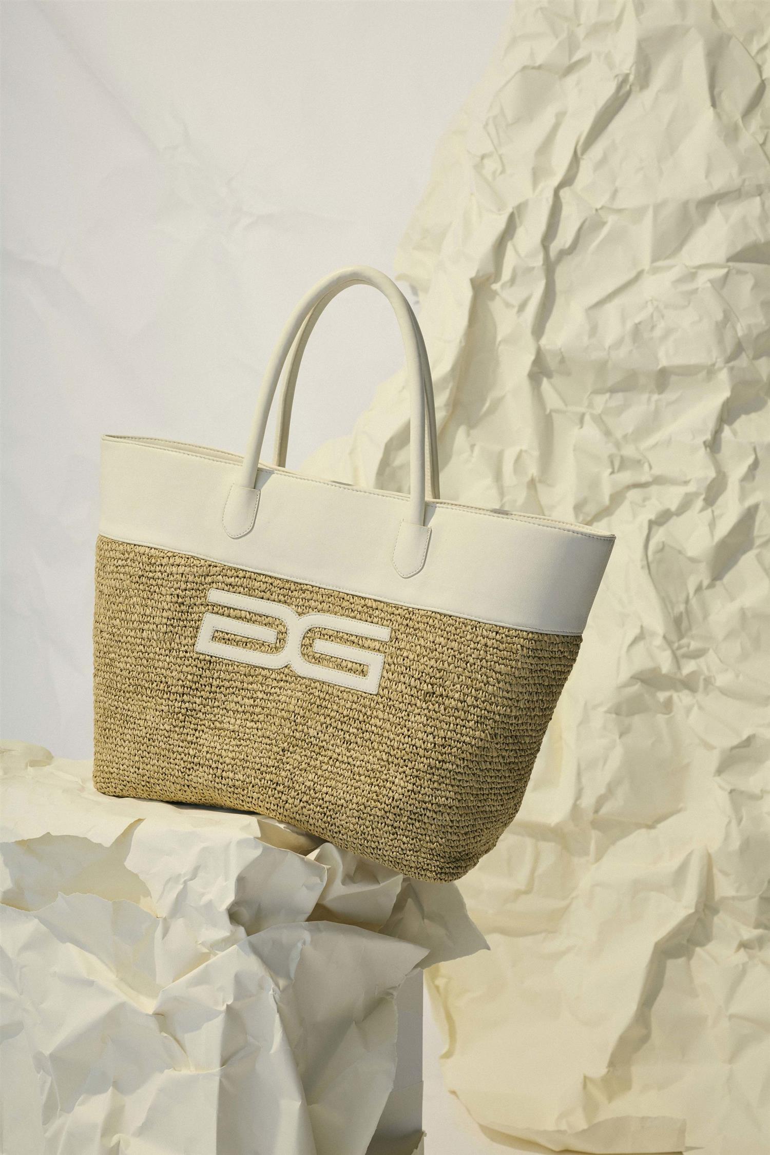 Gzrafia Tote Bag Nature Straw
