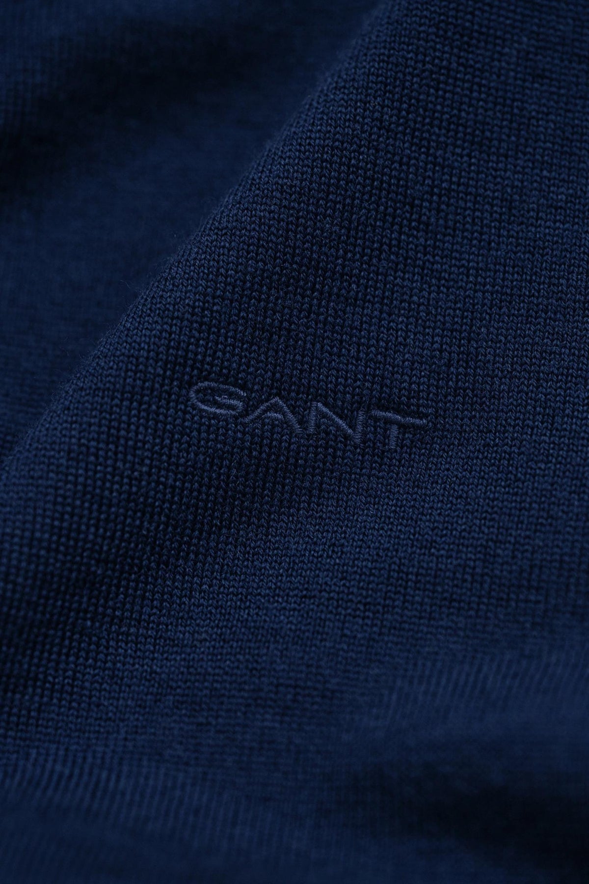 Cotton wool c-neck evening blue