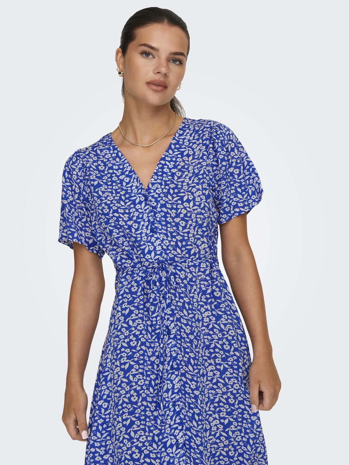 Evida ss short dress HANNA FLOWER