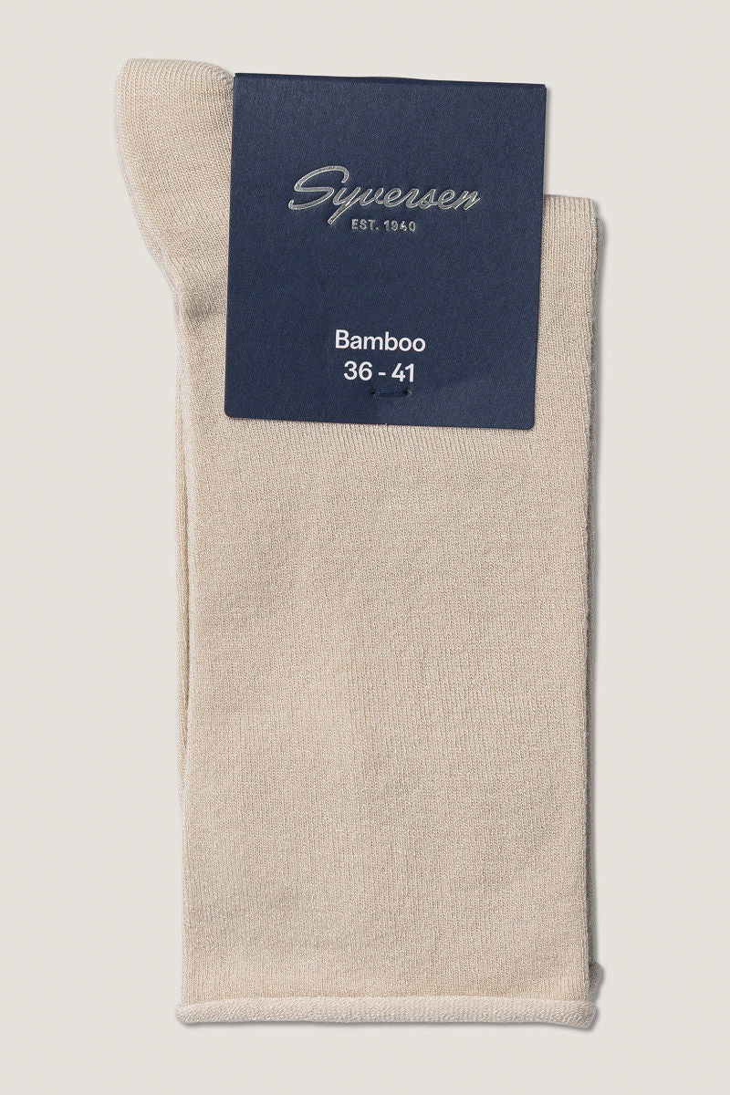 Bamboo Roll Top W Sock