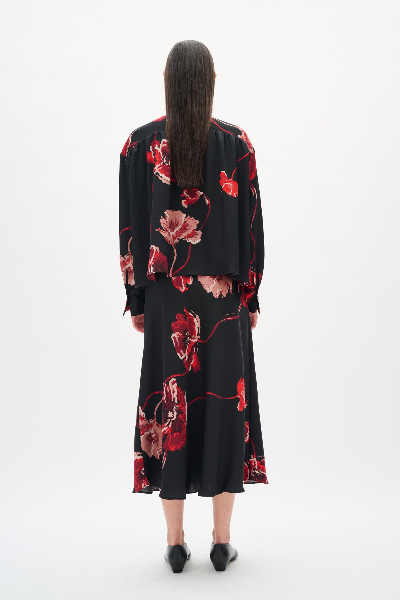 Dawn Blouse Poppy Rose