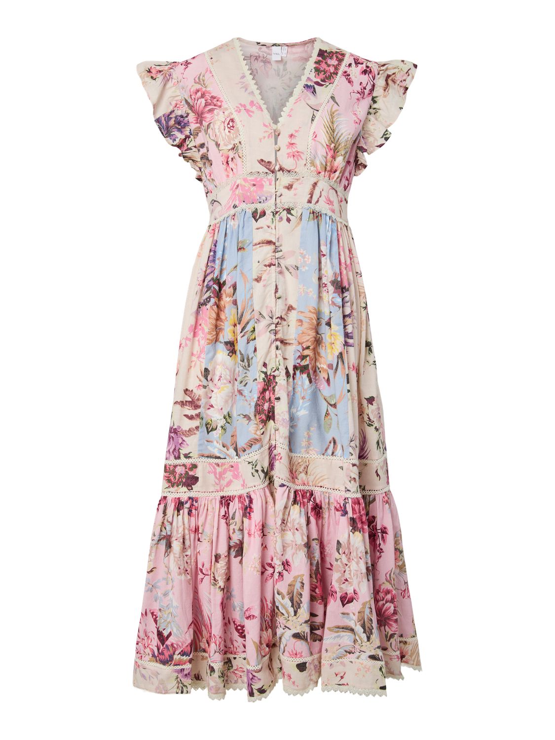 YasMessa Long Dress Pristine w Ballerina