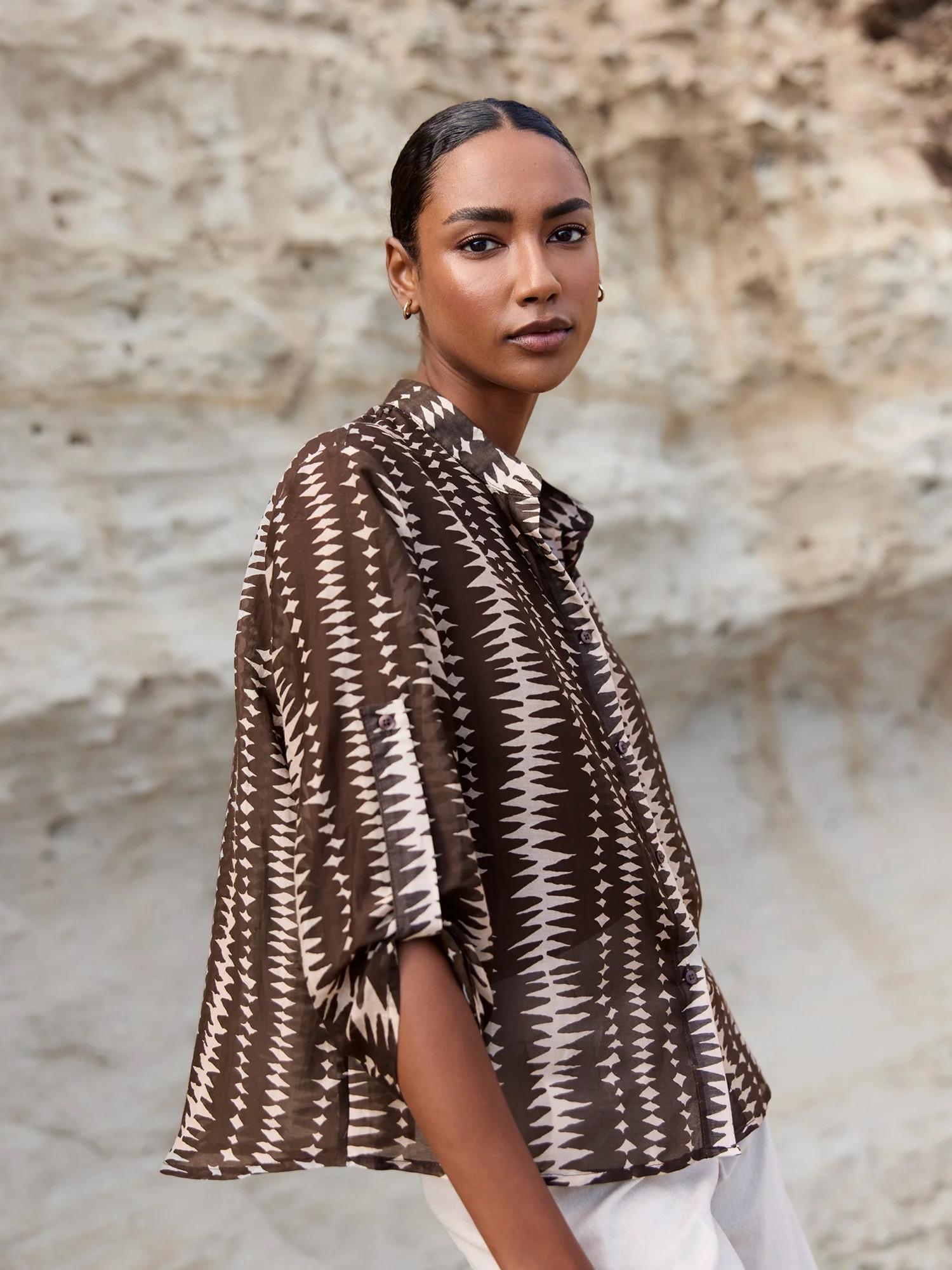 Safari Shirt brown safari