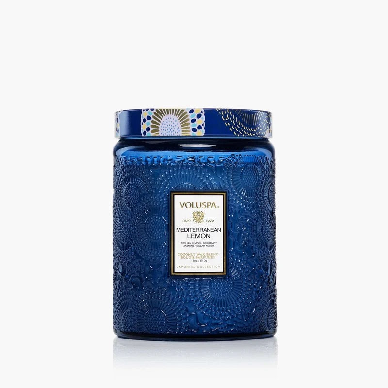 Mediterranean Lemon Large Jar Candle