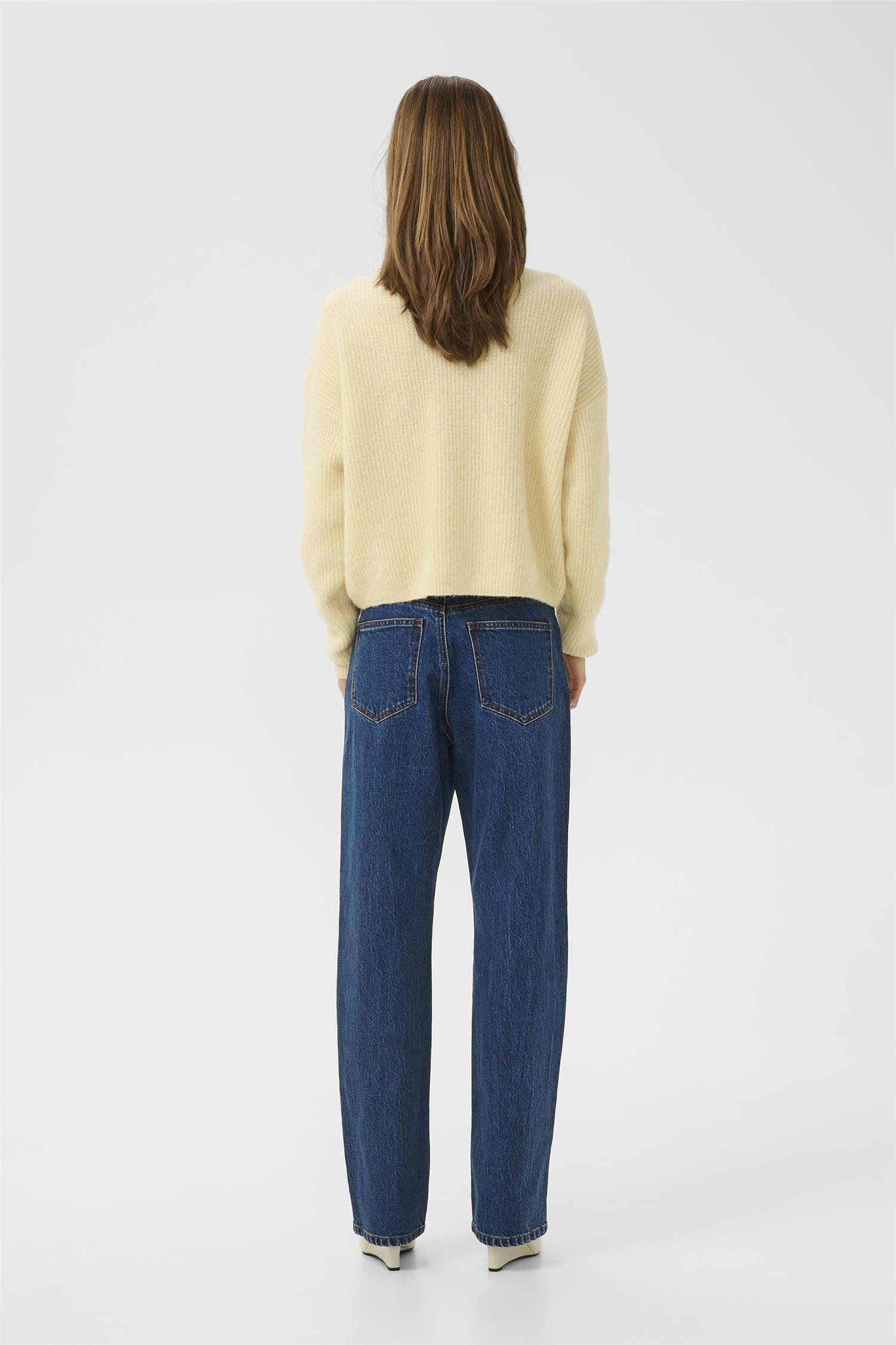 Alpha Short Cardigan Frozen Dew Melange