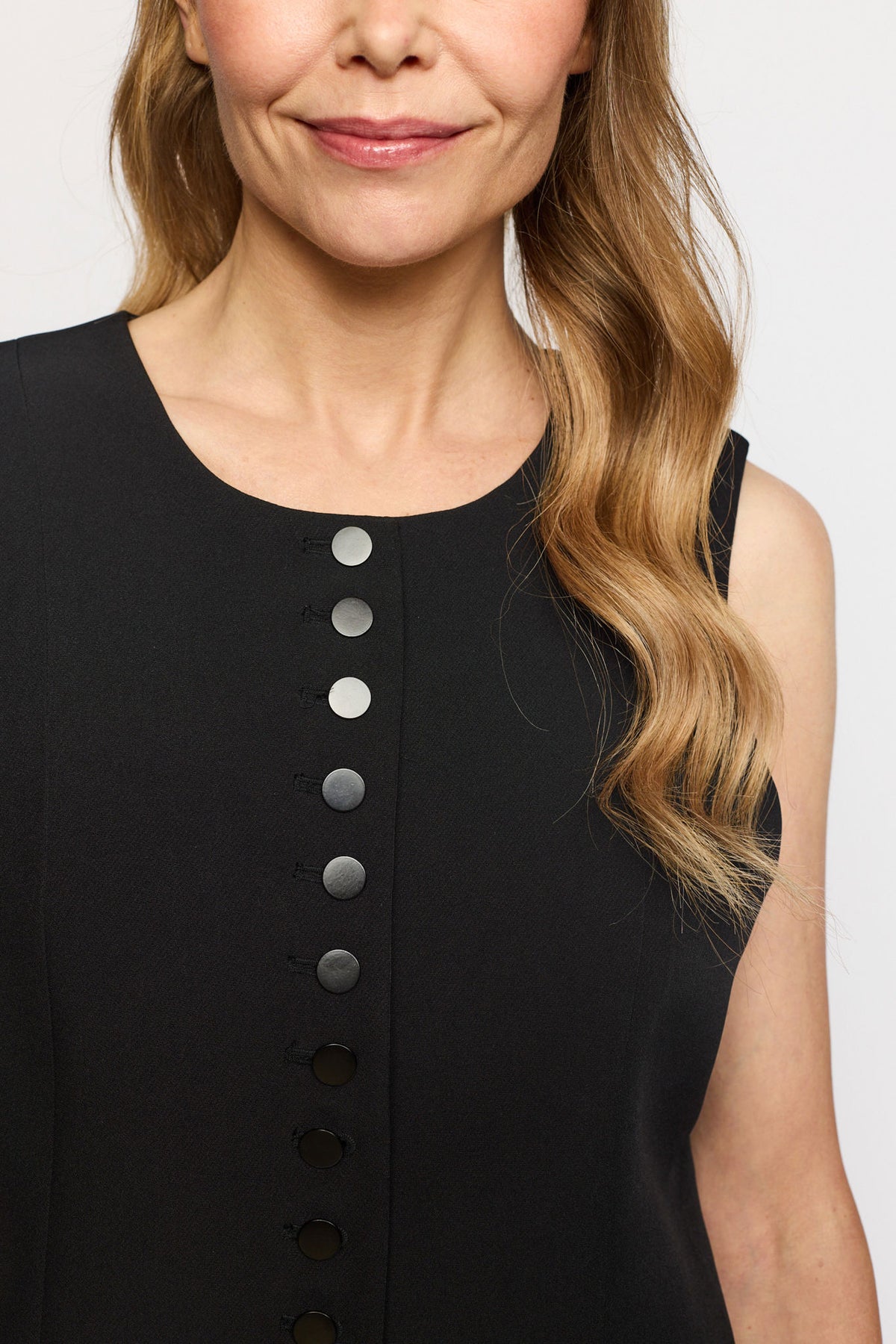 Juno Waistcoat Black