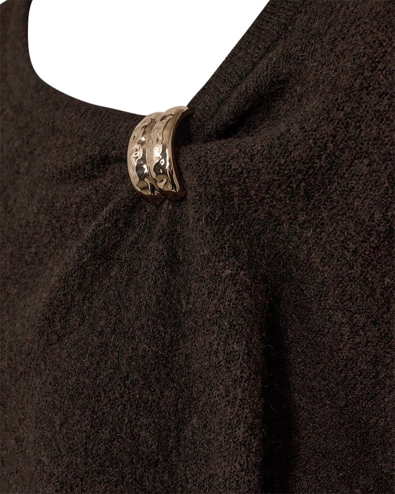 Fqgrsdebbie Pullover Mole Melange