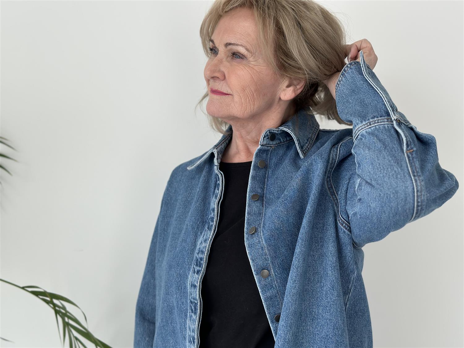 Reign Denim Overshirt M.Blue