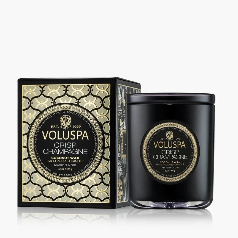 Crisp Champagne Boxed Candle