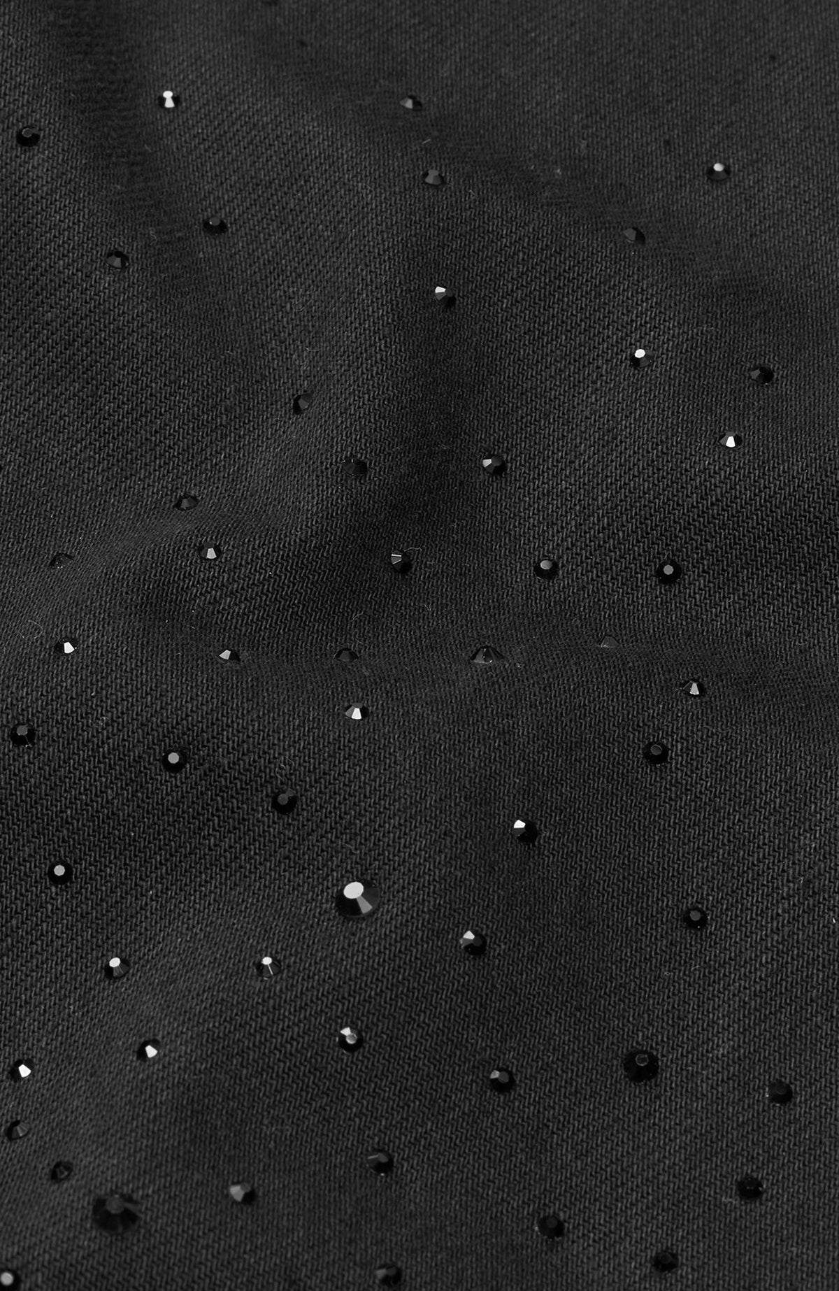 Abbyfv 768 Denim Black Rhinestone