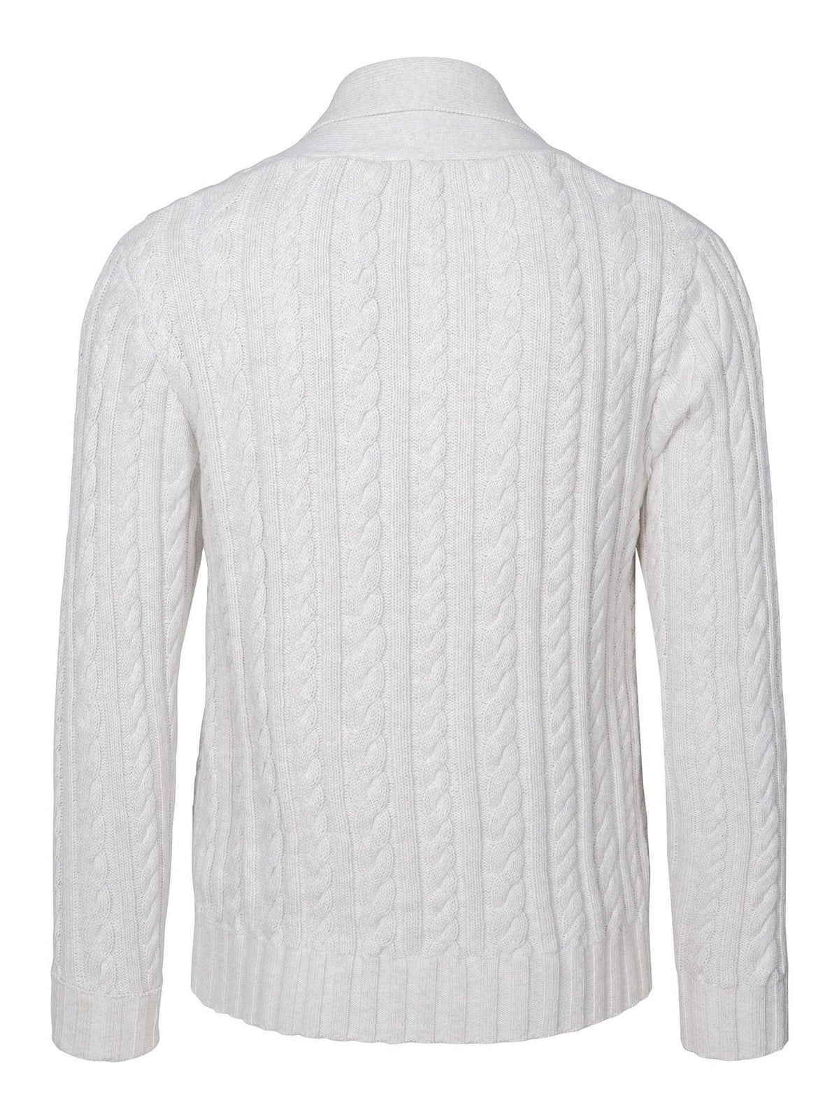 Axel Cardigan White Grey